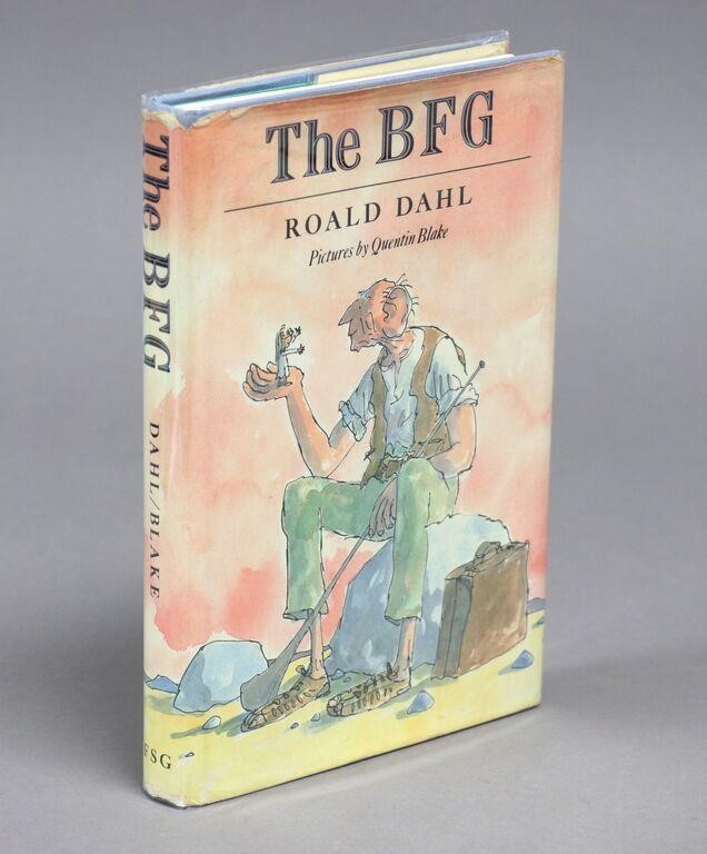 A used copy of "The BFG" by Roald Dahl that appears to be in excellent condition.