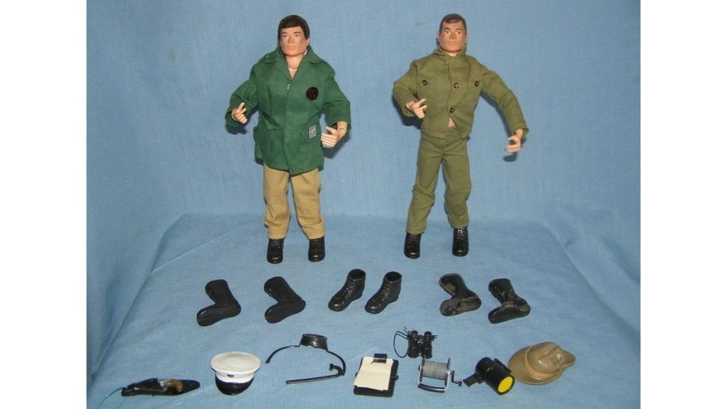 G.I. Joe action figures from the mid-1960s.